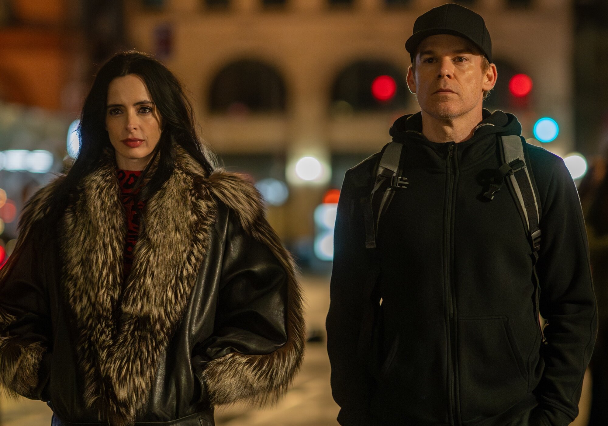 Krysten Ritter y Michael C. Hall en &#39;Dexter: Resurrección&#39;