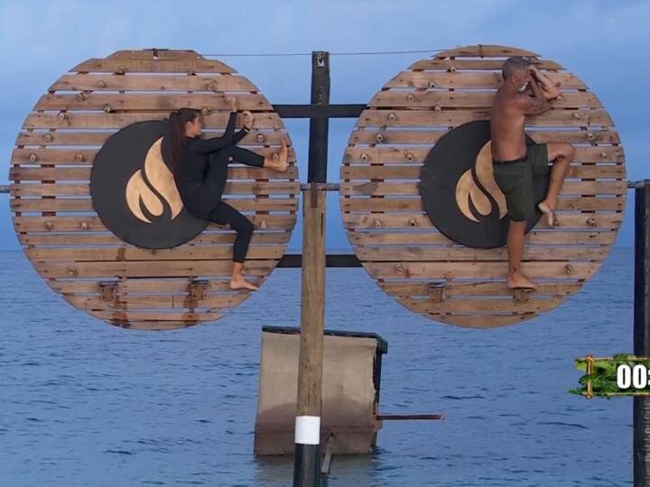 Miri y Carlos, protagonistas de la final de la prueba de líder de la gala 6 de 'Supervivientes All Stars 2025'