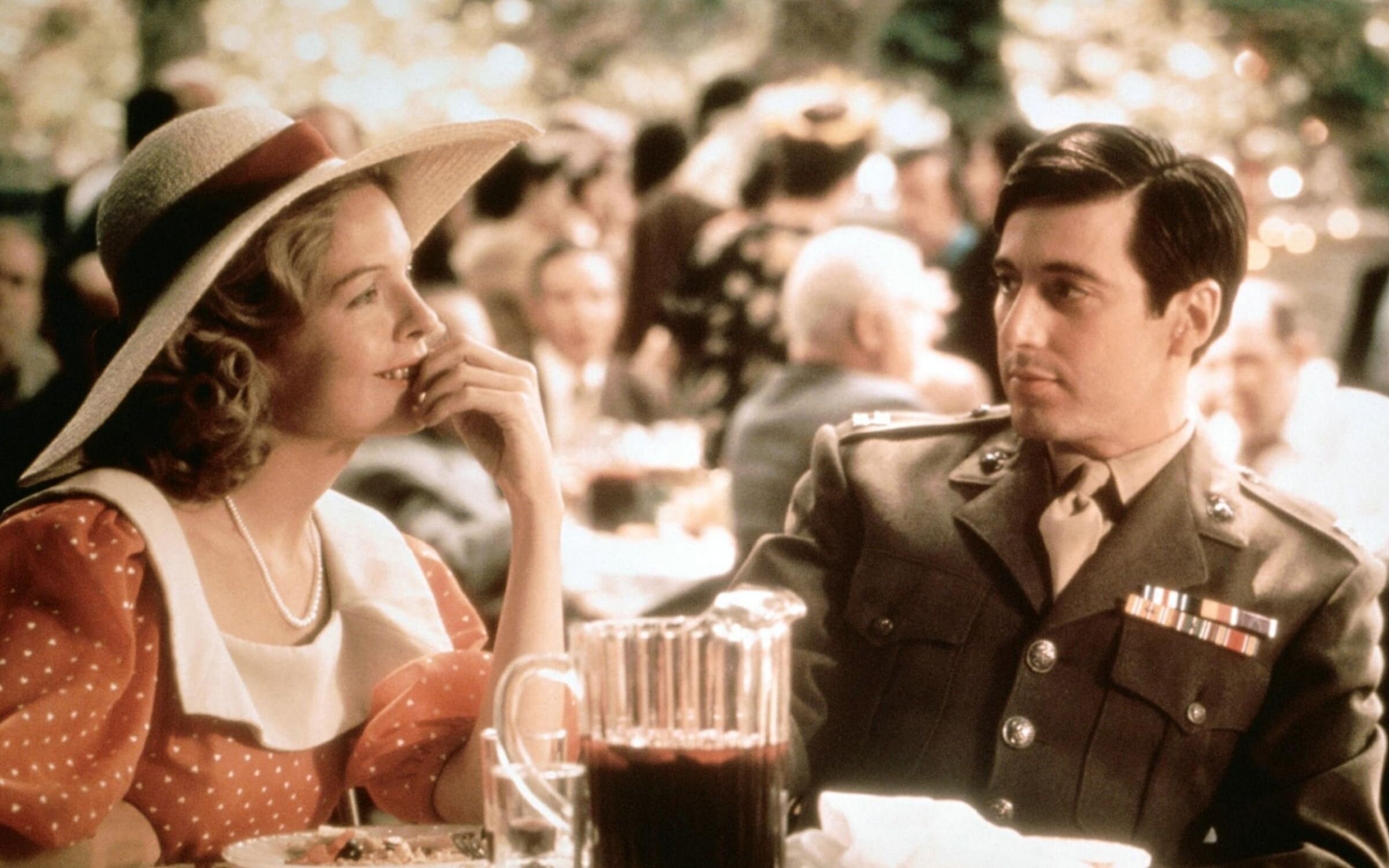 Al Pacino y Diane Keaton en &#39;El Padrino&#39;