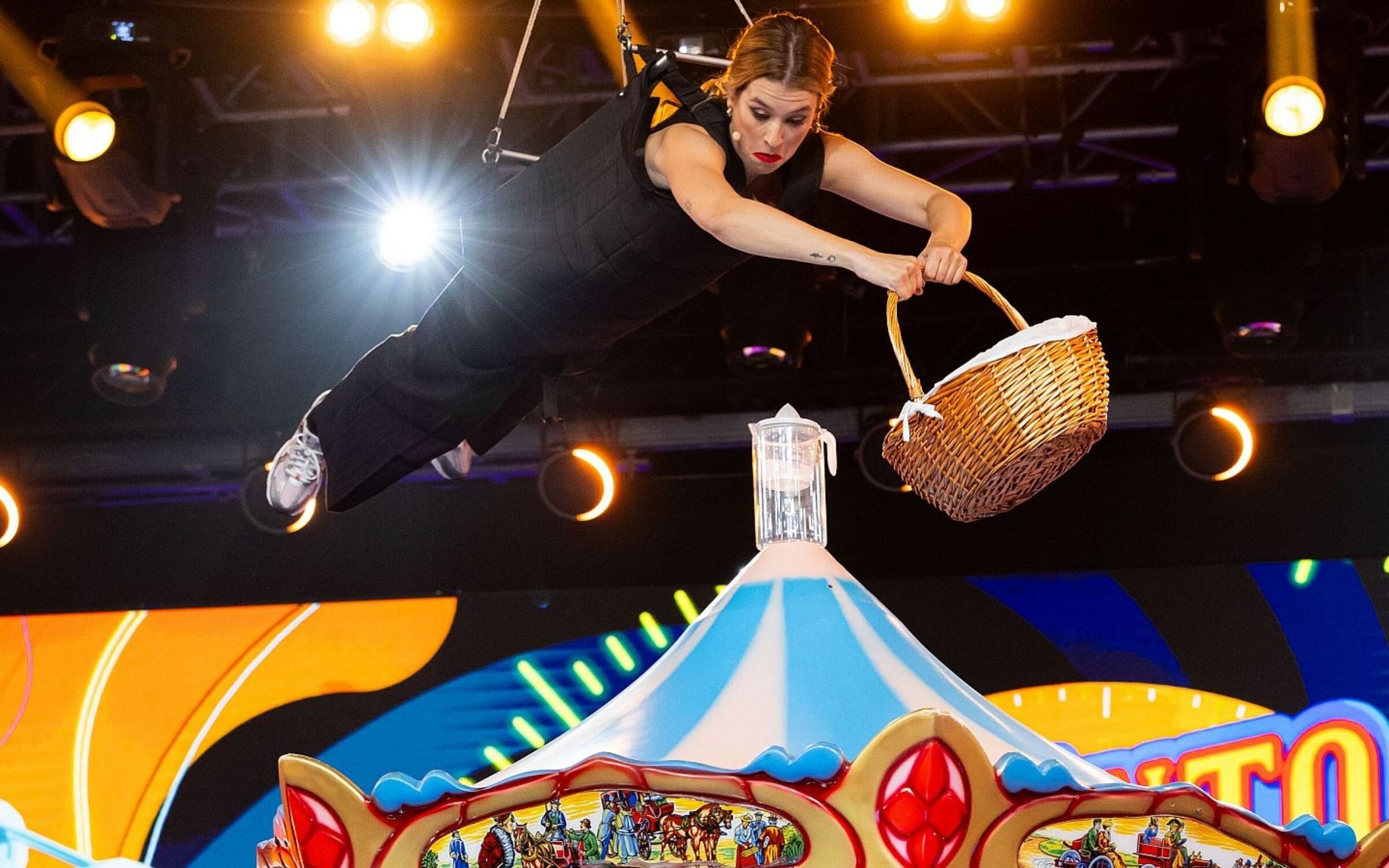 Eva Soriano en el programa de estreno de 'Cuánto, cuánto, cuánto'