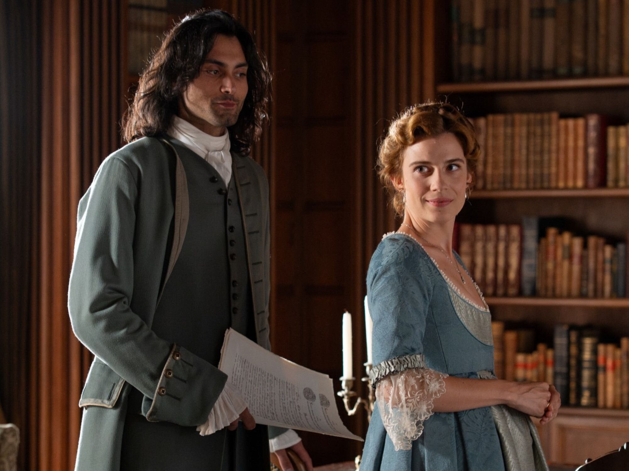 Adriana y Rafael en 'Valle Salvaje'