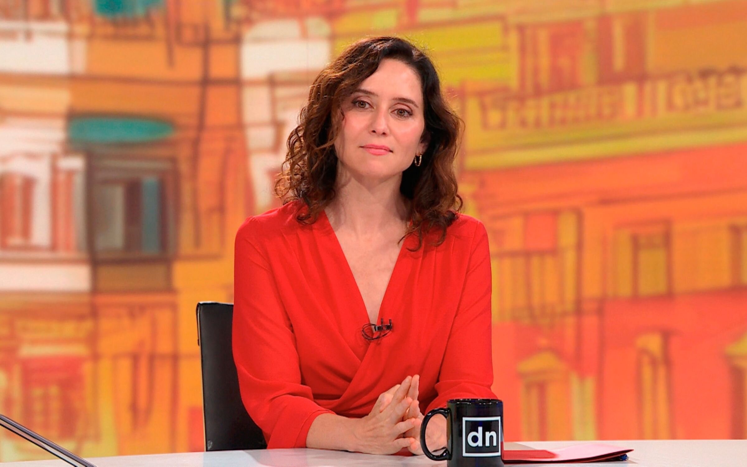 Isabel Díaz Ayuso en otra entrevista para Telemadrid