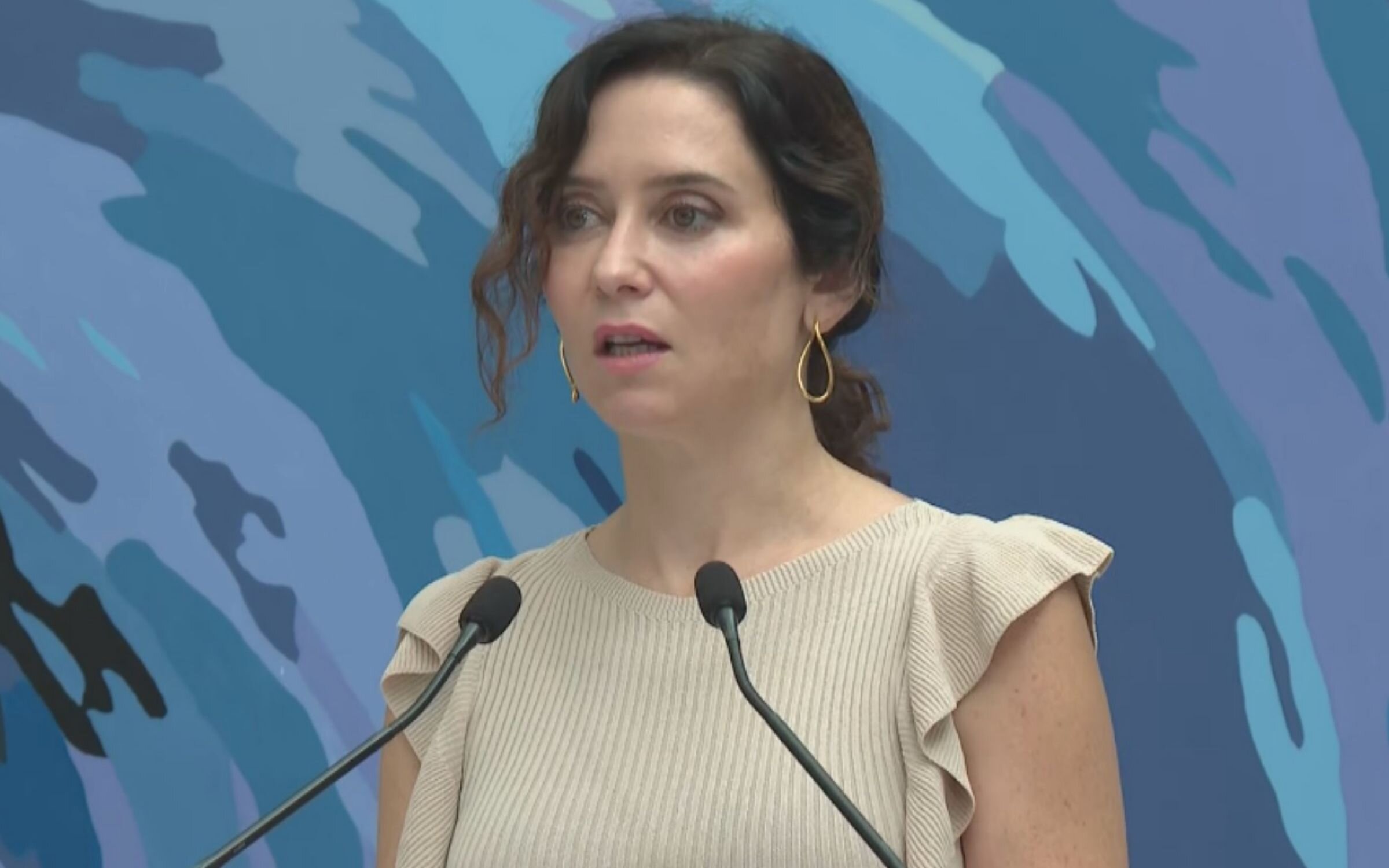 Isabel Díaz Ayuso emite un discurso en el Día de la Hispanidad
