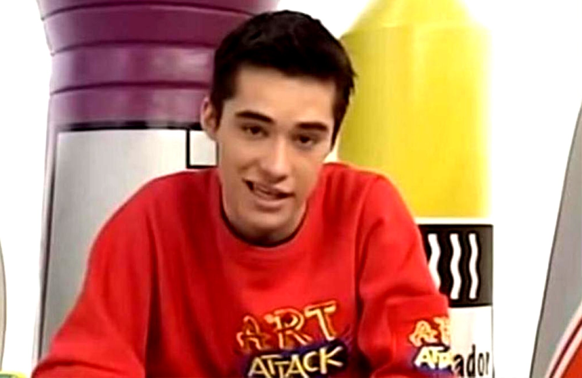 Jordi Cruz fue el presentador del icónico programa 'Art Attack'