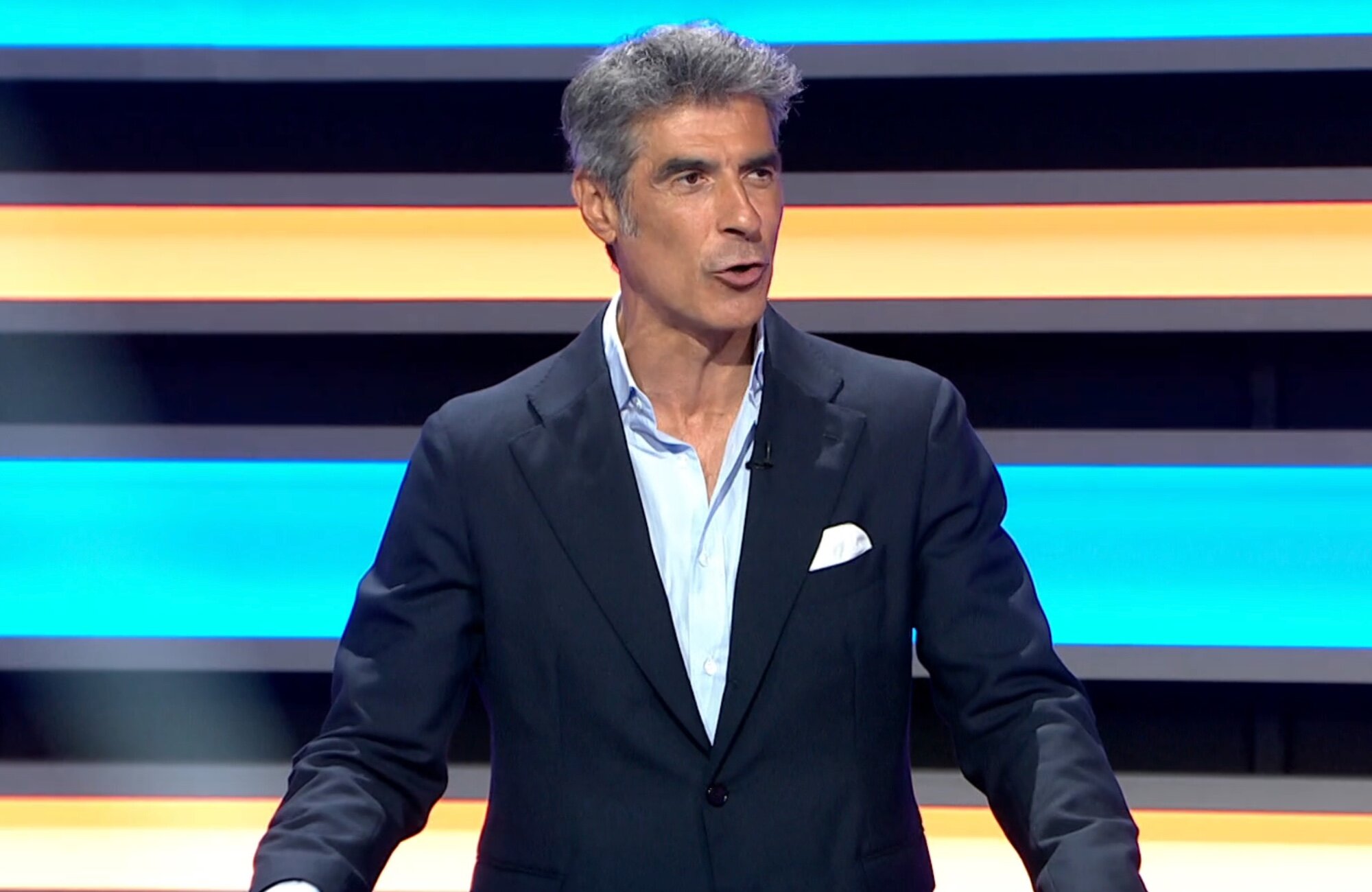 Jorge Fernández en la primera temporada de &#39;La ruleta de la suerte noche&#39;