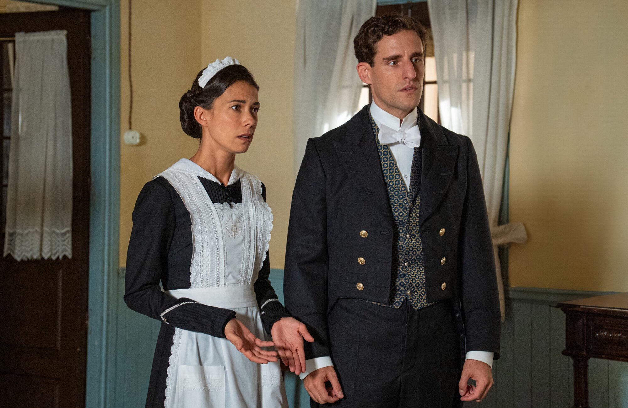 Teresa y Lope en 'La promesa'