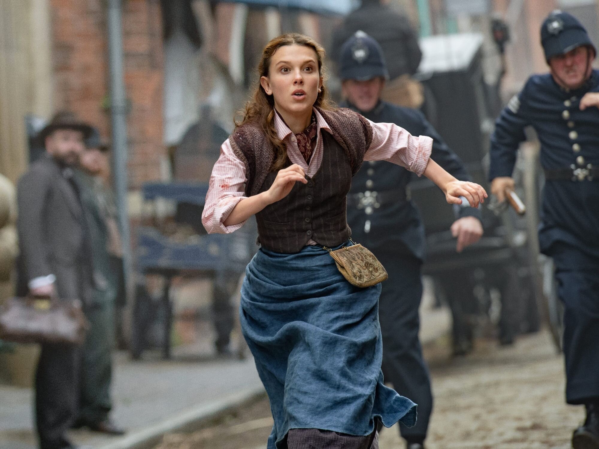 Millie Bobby Brown en la segunda película de &#39;Enola Holmes&#39;