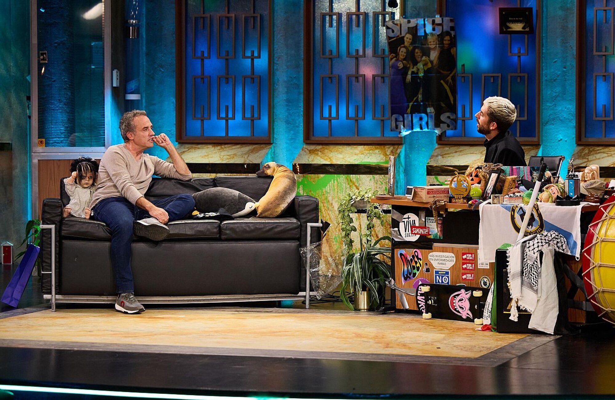 Daniel Guzmán fue el invitado de &#39;La revuelta&#39;, que saltó al prime time por el fútbol