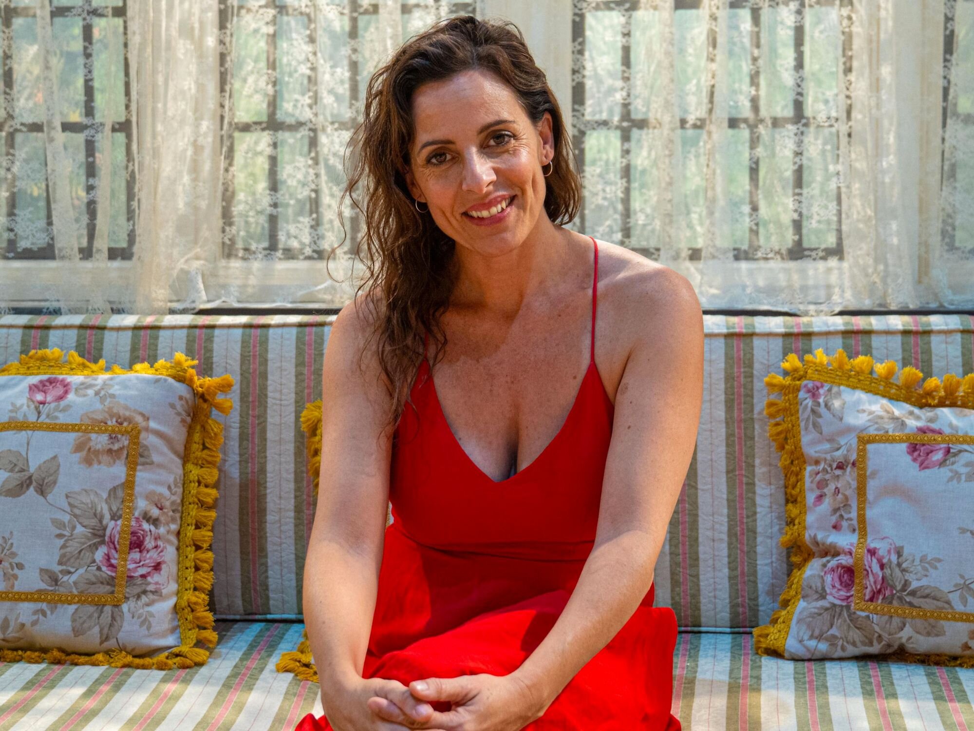 Cristina Fernández Pintado en su despedida de 'La promesa'