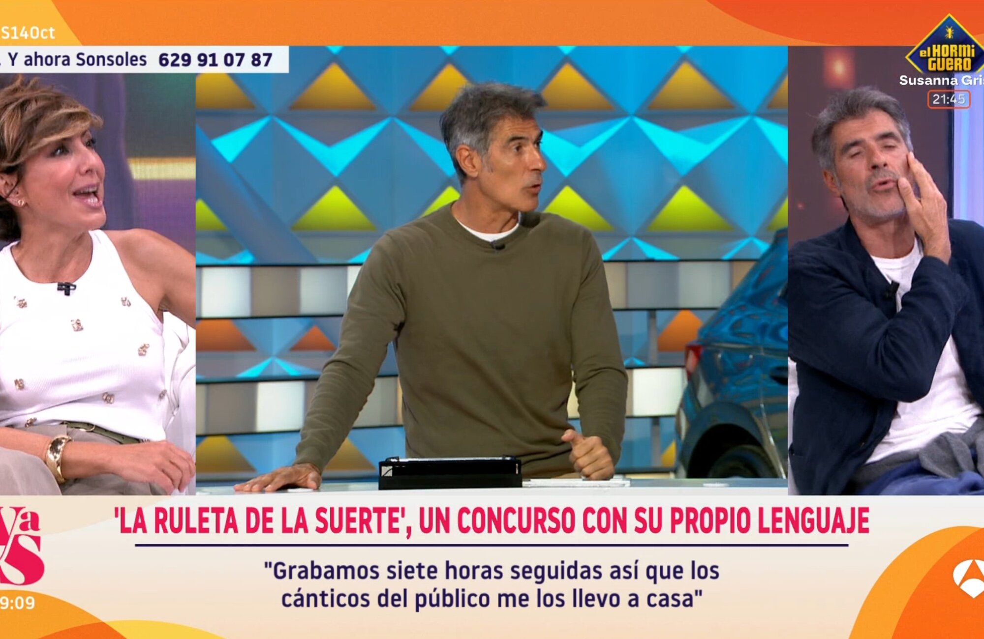Jorge Fernández le cuenta a Sonsoles Ónega la anécdota del loro en &#39;Y ahora, Sonsoles&#39;