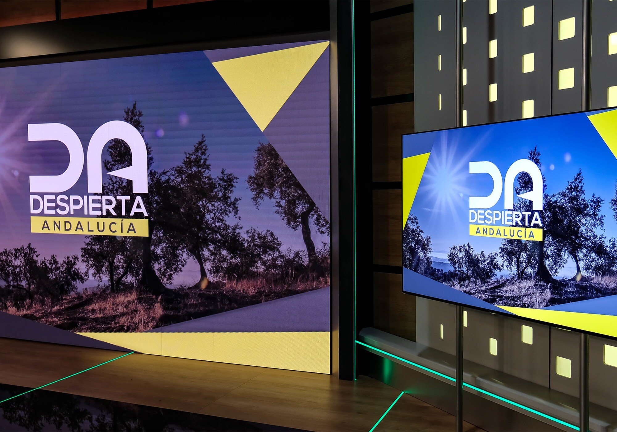 El plató de &amp;#39;Despierta Andalucía&amp;#39;