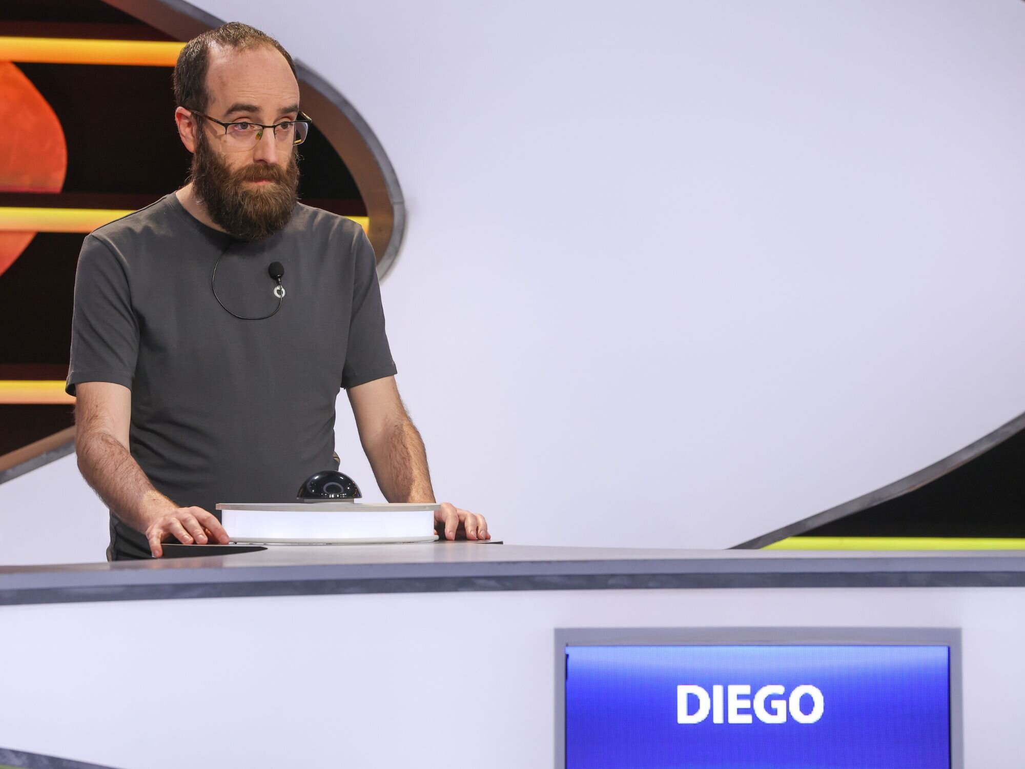 Diego Aguado Hernández concursando en 'Cifras y letras'