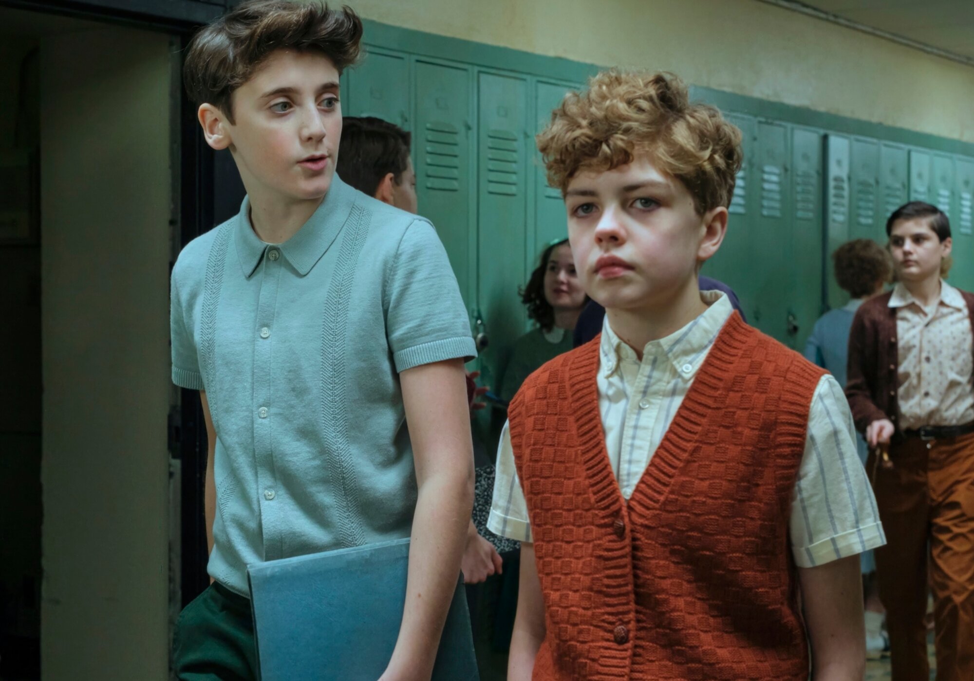 Jack Molloy Legault y Mikkal Karim-Fidler en 'It: Bienvenidos a Derry'