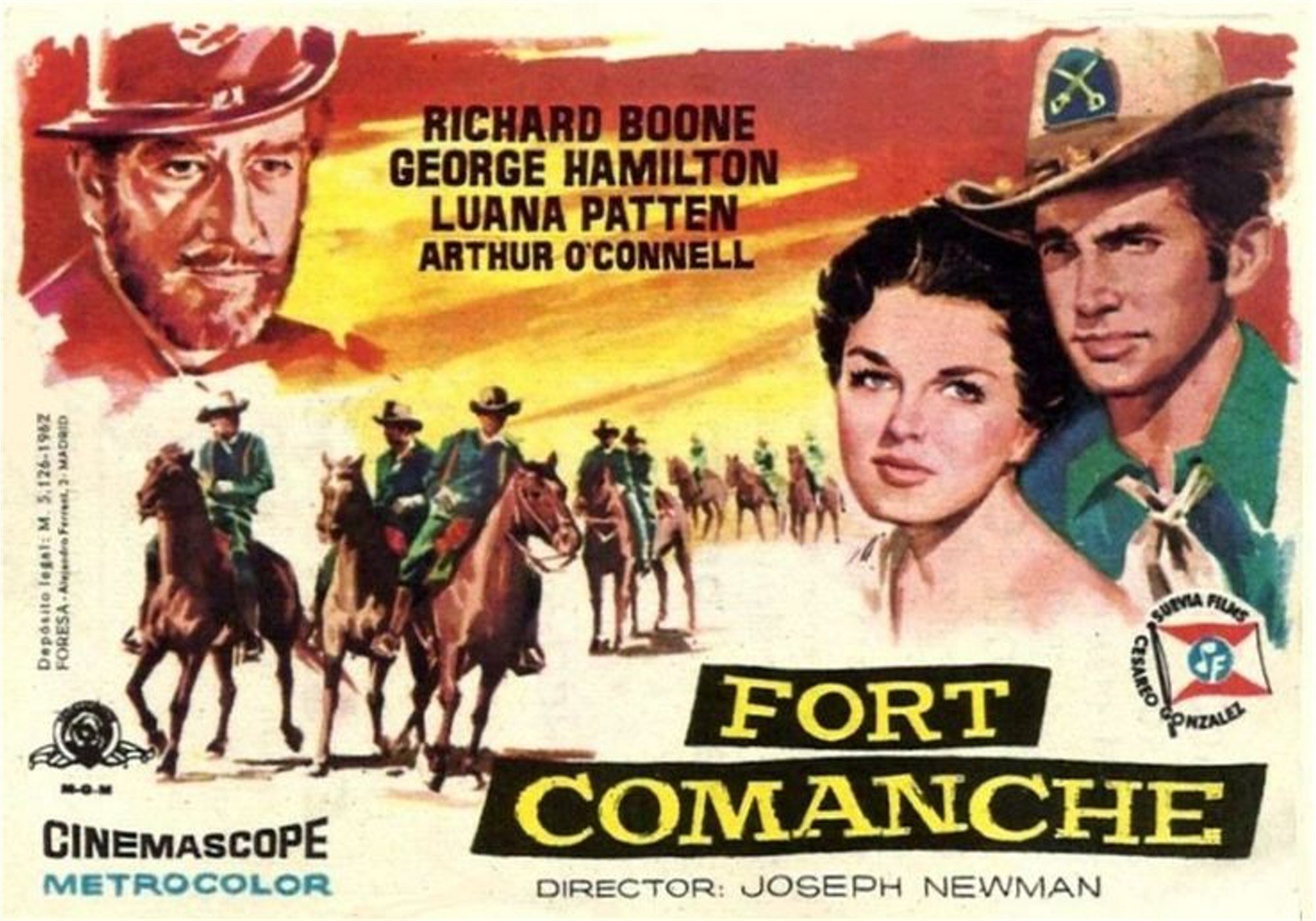 Cartel de &amp;#39;Fort Comanche&amp;#39;