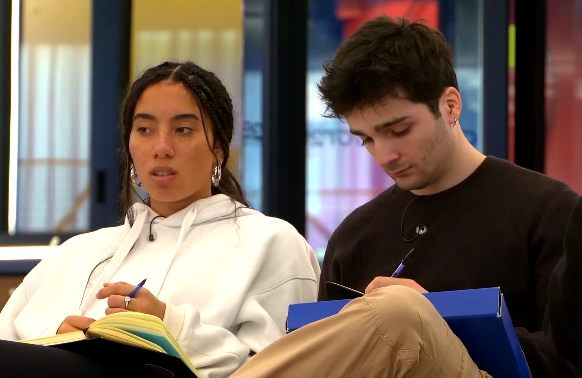 Los concursantes de 'OT 2025' en la clase de composición de Vic Mirallas