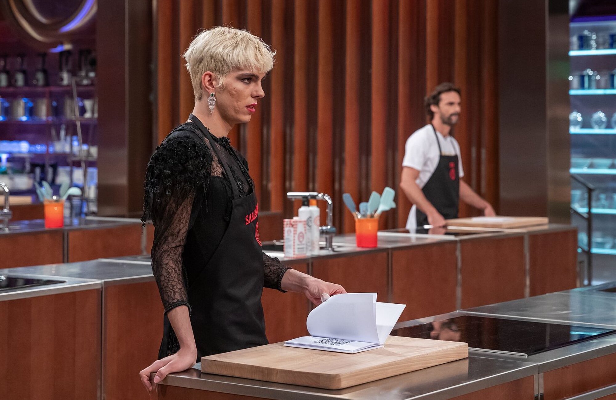 Samantha Hudson durante su participación en 'MasterChef Celebrity 6'