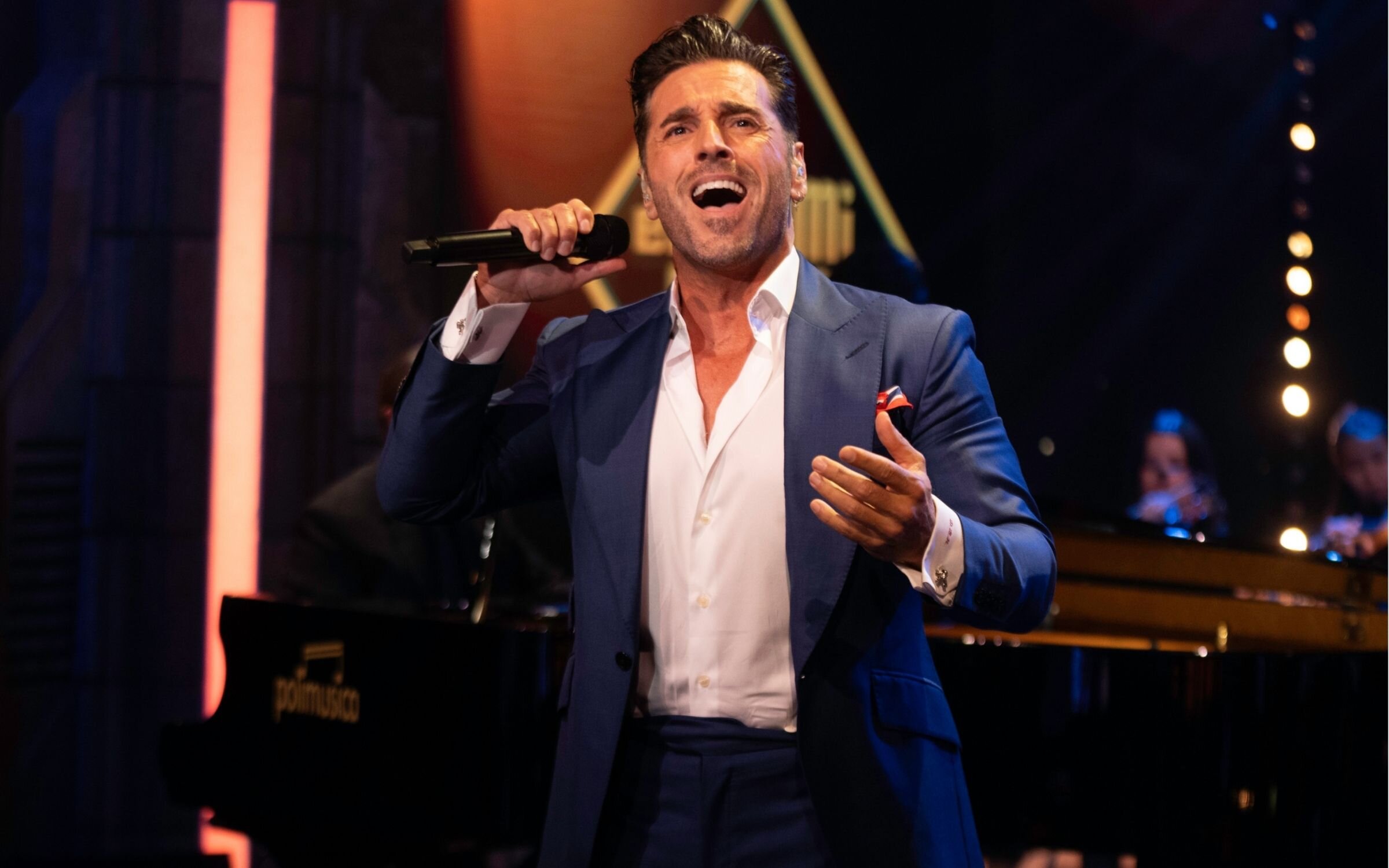 David Bustamante actúa en 'El hormiguero' de Antena 3