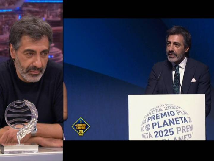 Juan del Val repasa su discurso al ganar el Premio Planeta en 'El hormiguero'