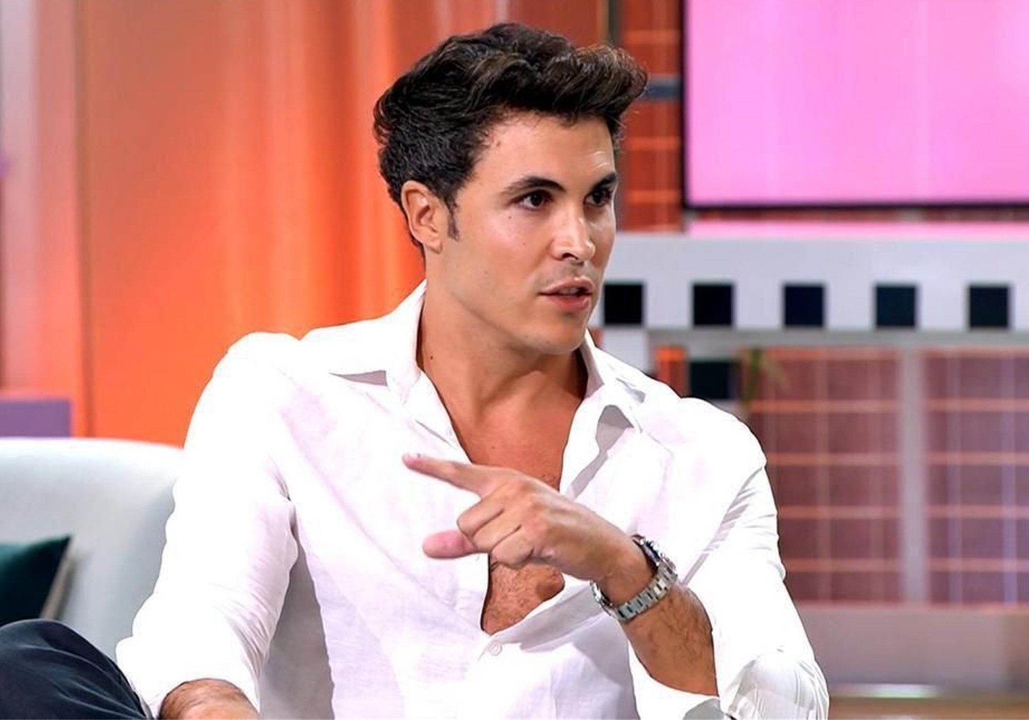 Kiko Jiménez, en el plató de &#39;Fiesta&#39;