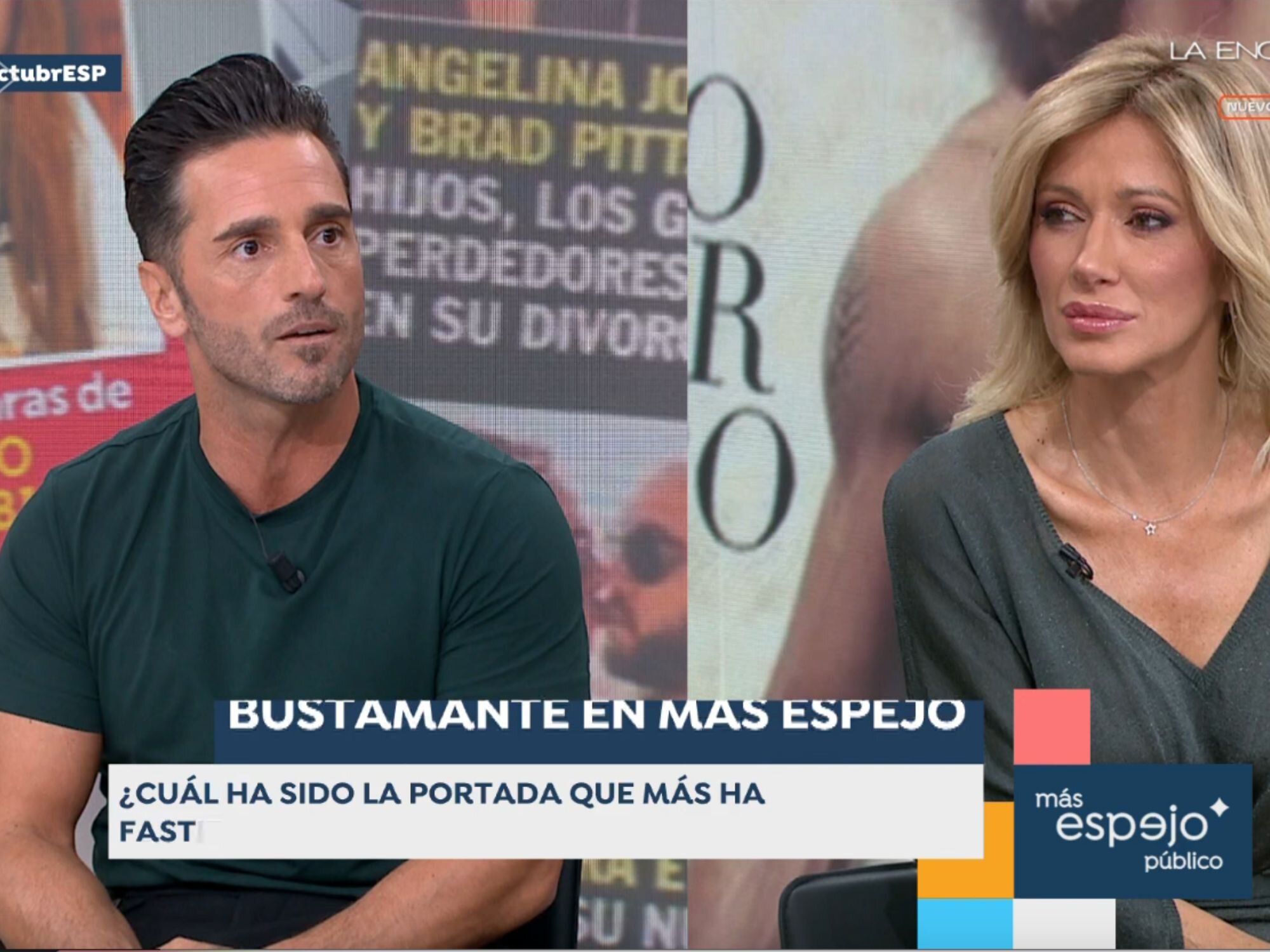 David Bustamante hablando de su relación con la prensa en &#39;Espejo público&#39;