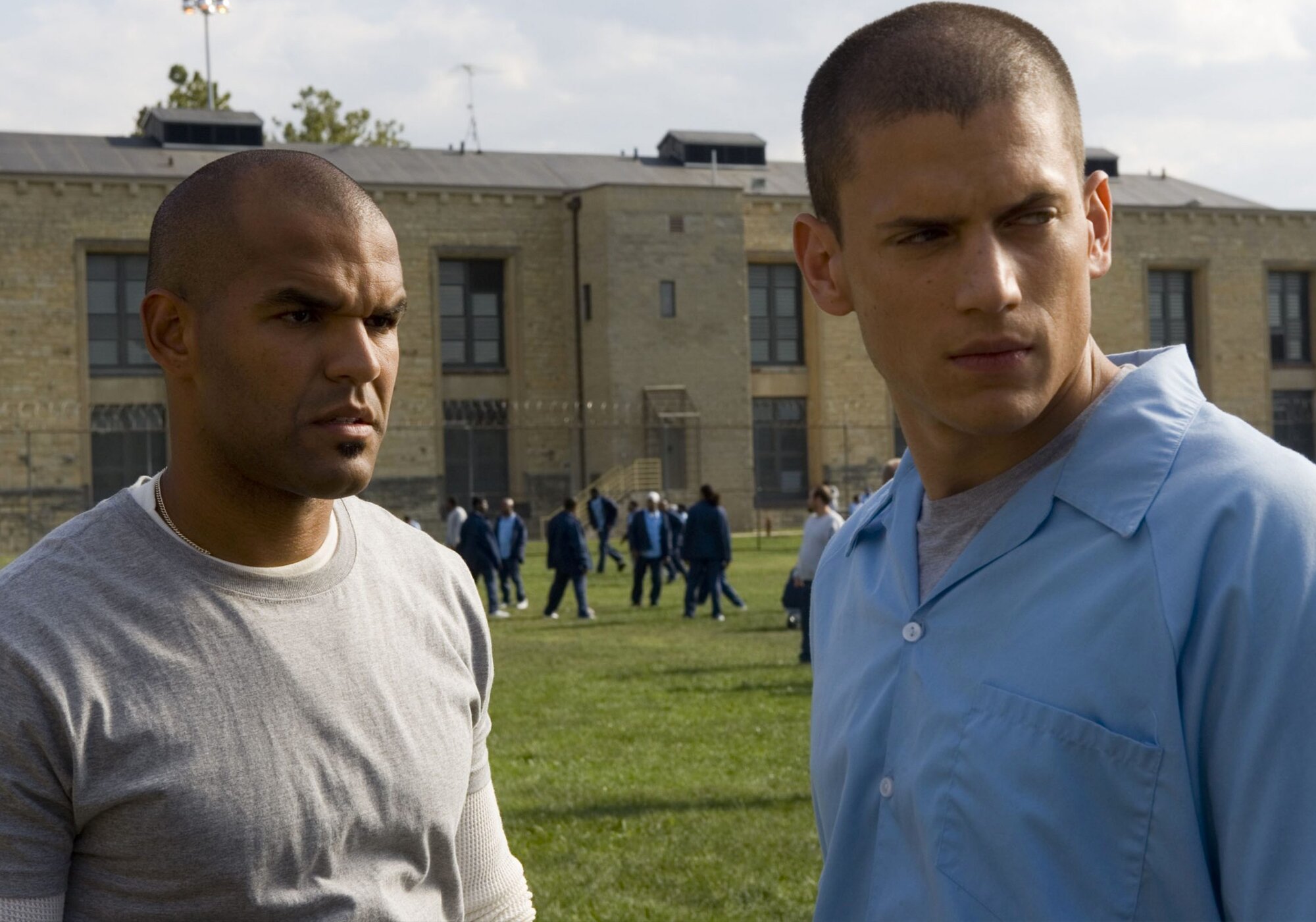 Amaury Nolasco y Wentworth Miller en &#39;Prison Break&#39;