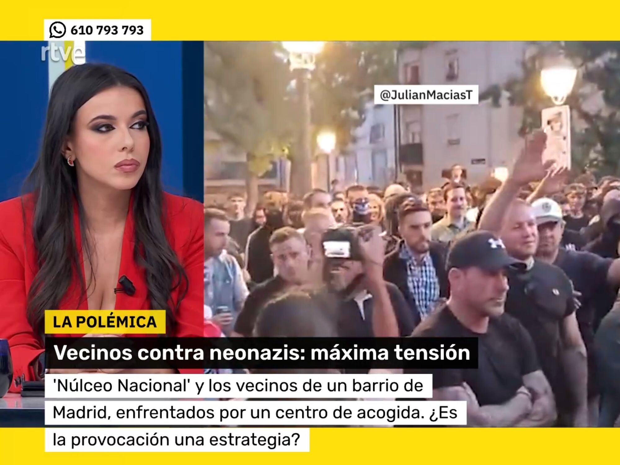 Sarah Santaolalla estallando en &#39;Mañaneros 360&#39;