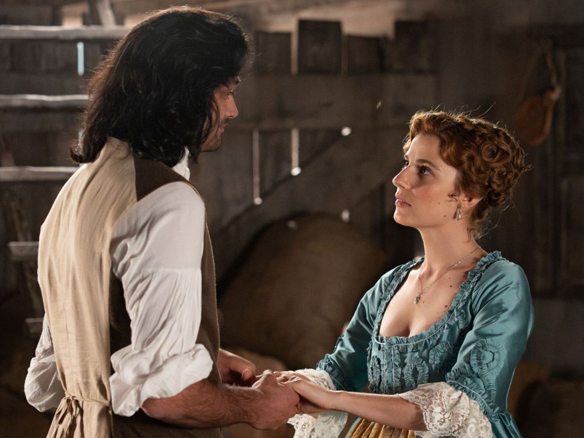 Rafael y Adriana, protagonistas de 'Valle Salvaje'