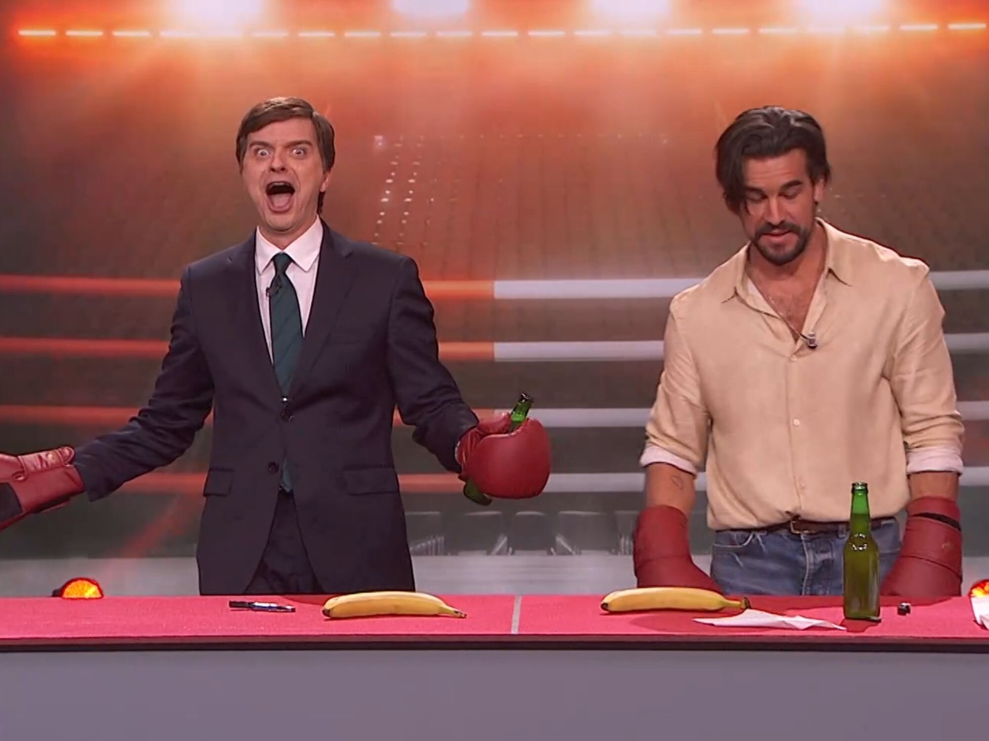 Marc Giró escandalizado por Mario Casas en 'Late Xou'