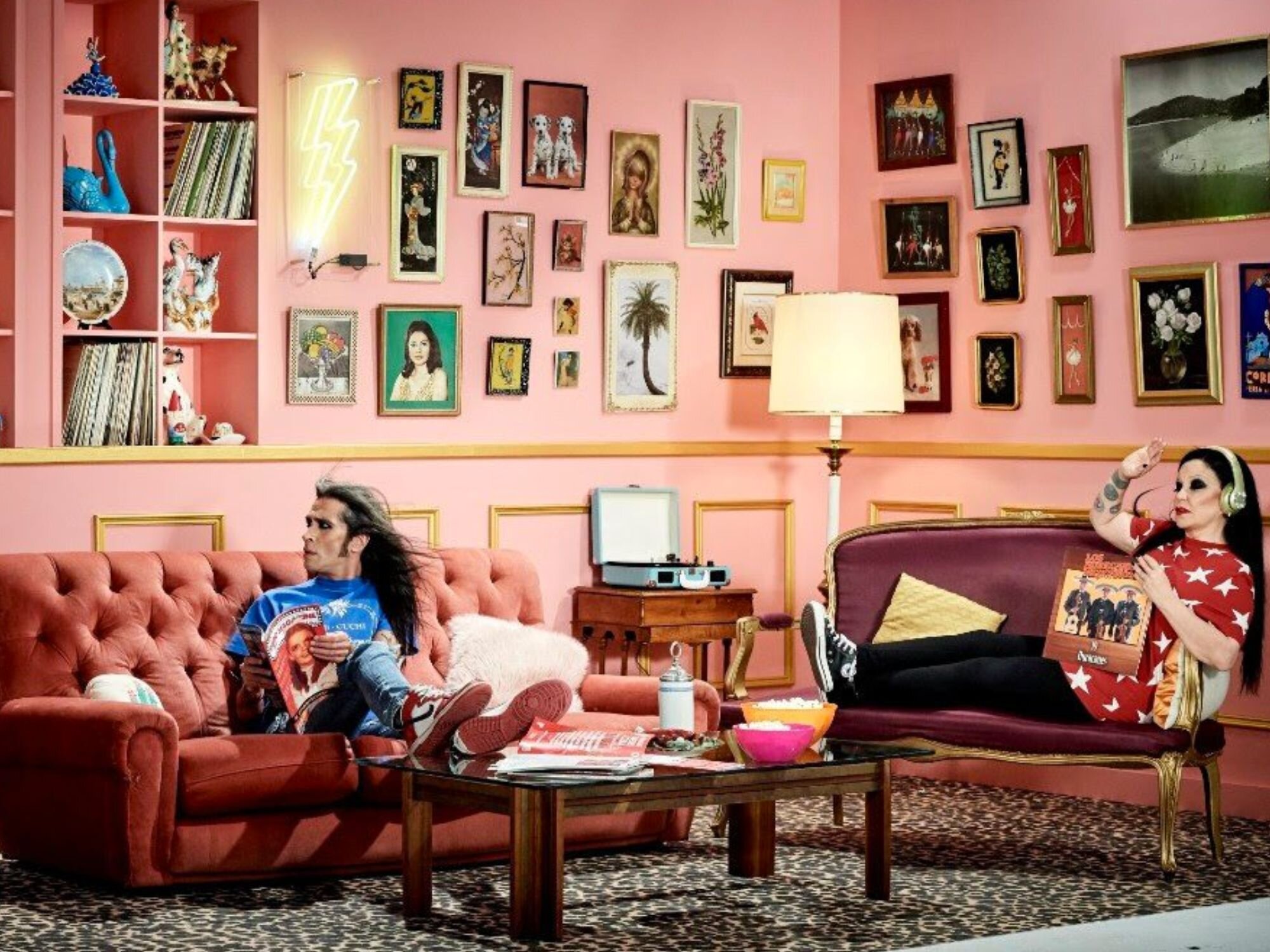 Alaska y Mario en su reality de Paramount Network