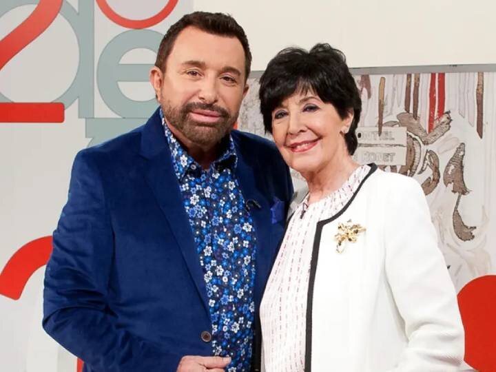 José Manuel Parada y Concha Velasco en el vigésimo aniversario de 'Cine de barrio'