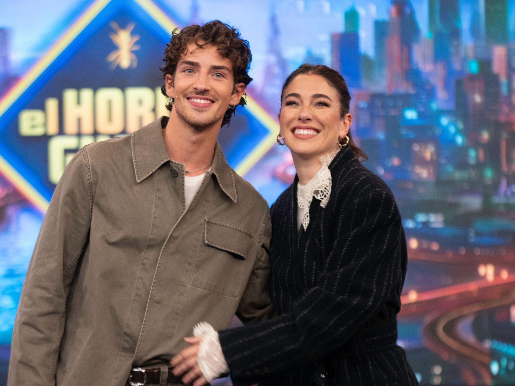 Manu Ríos y Blanca Suárez en 'El hormiguero'