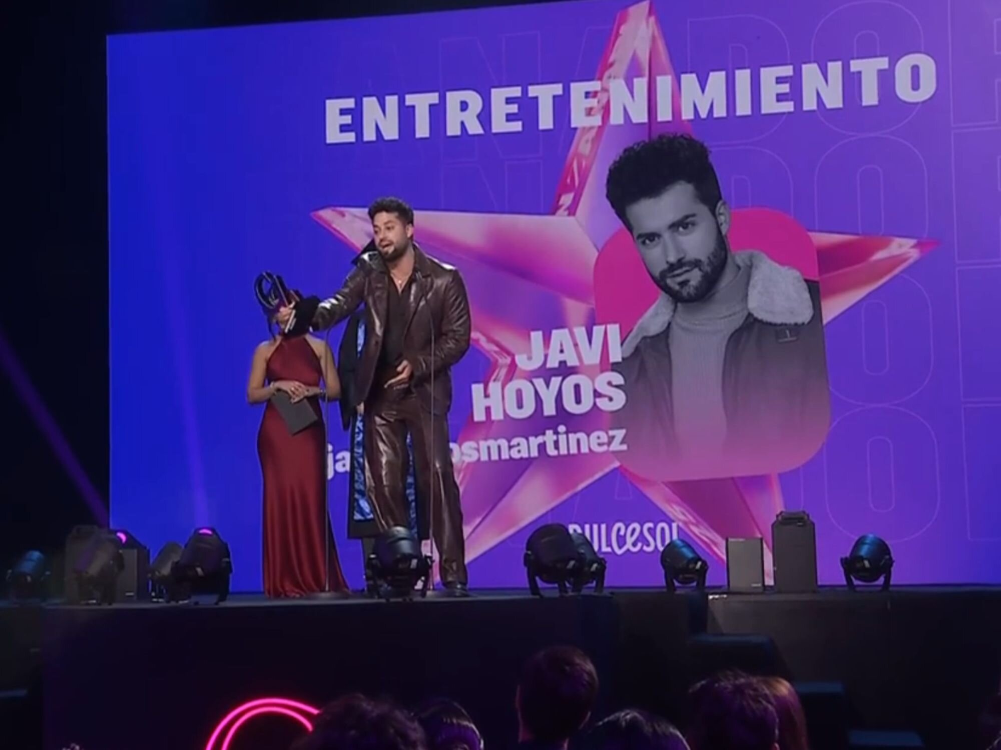 Javi de Hoyos, ganador de la categoría Entretenimiento en los GenZ Awards 2025