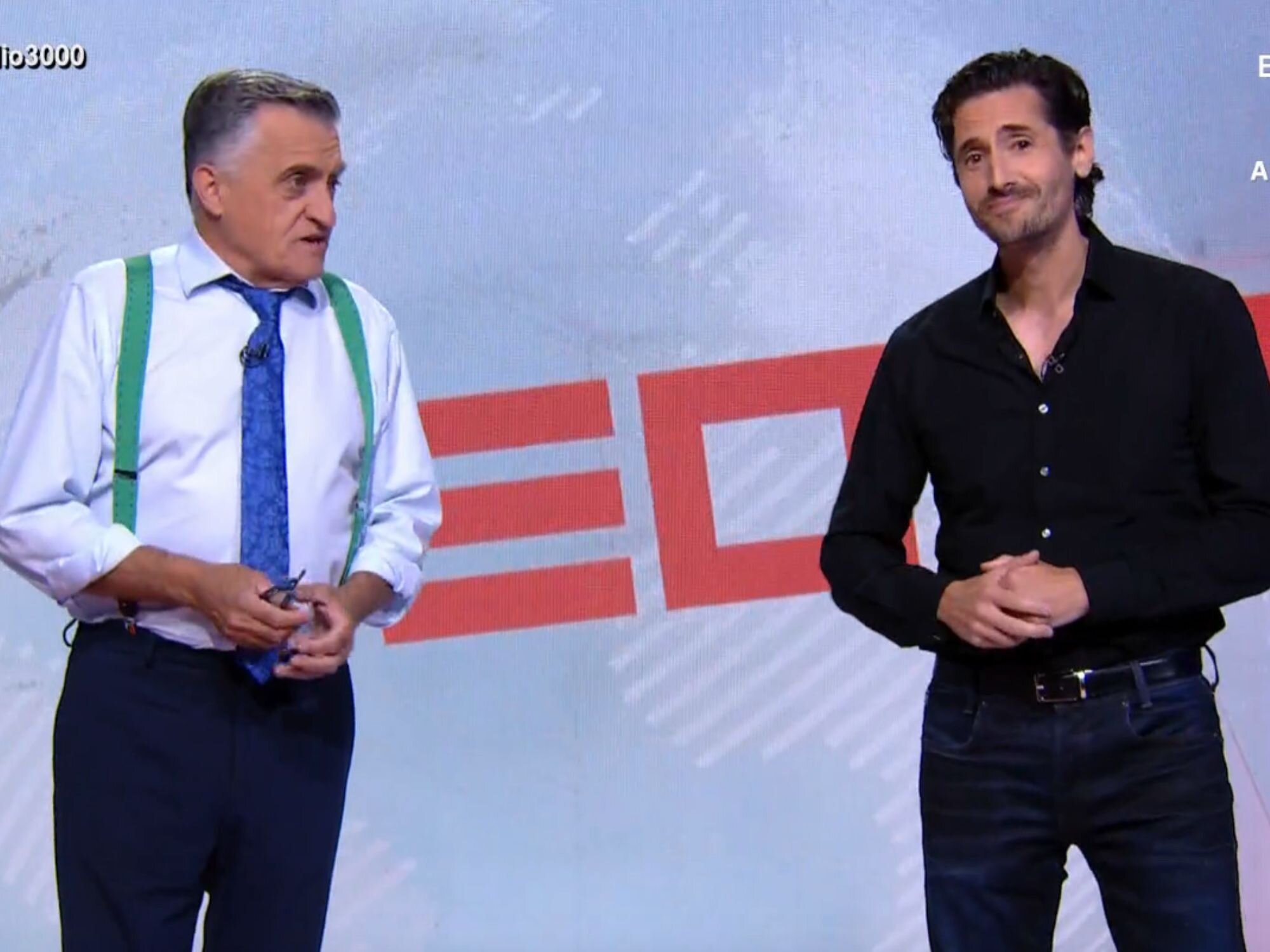 El Gran Wyoming y Juan Diego Botto juntos en 'El intermedio'