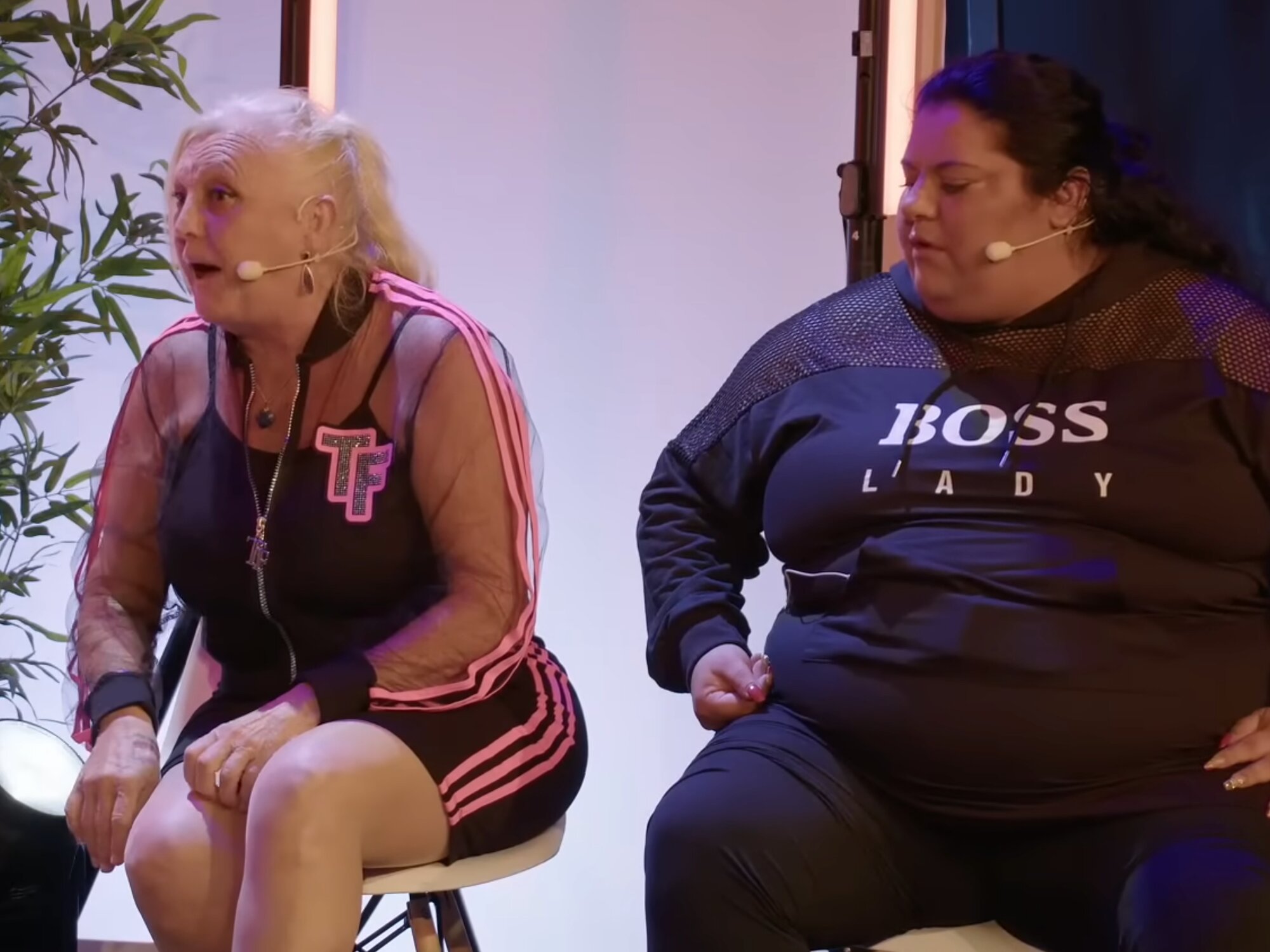 Luisa Garrido y Falete en 'El show de los gemelos'