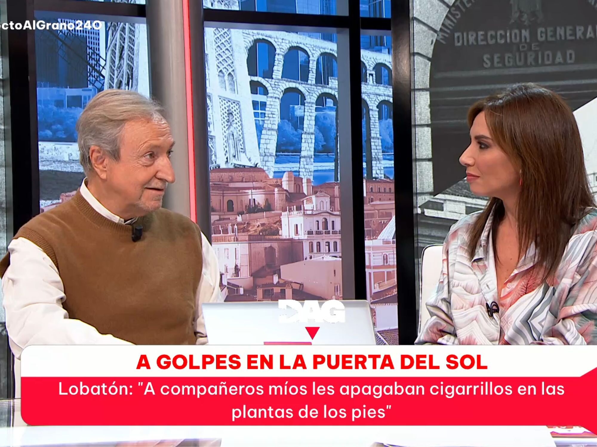 Paco Lobatón y Marta Flich en 'Directo al grano'