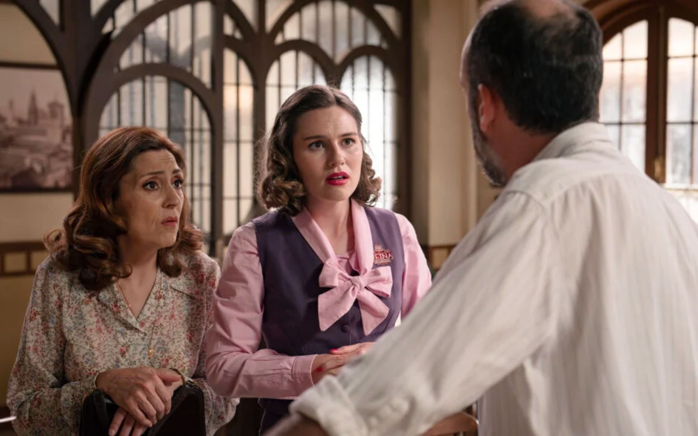 Manuela, Claudia y Gaspar en el capítulo 424 de 'Sueños de libertad'