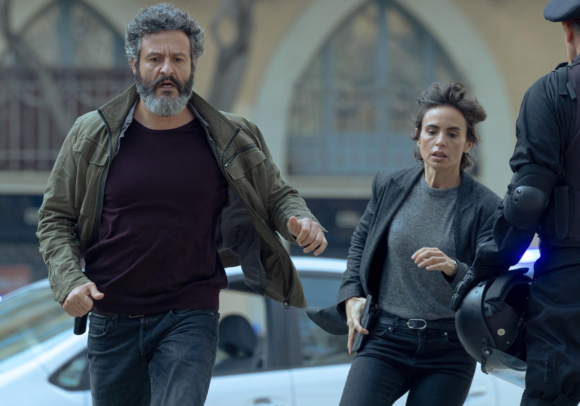 Isak Férriz y Verónica Echegui en 'Ciudad de sombras'