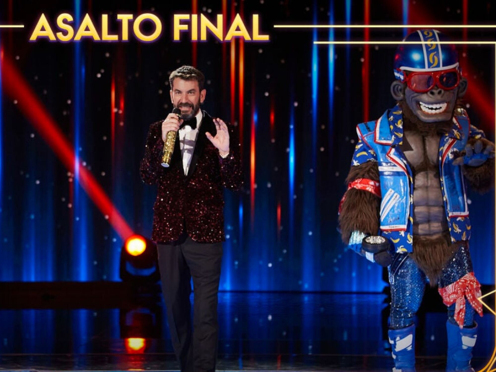 Arturo Valls presentando 'Mask Singer'