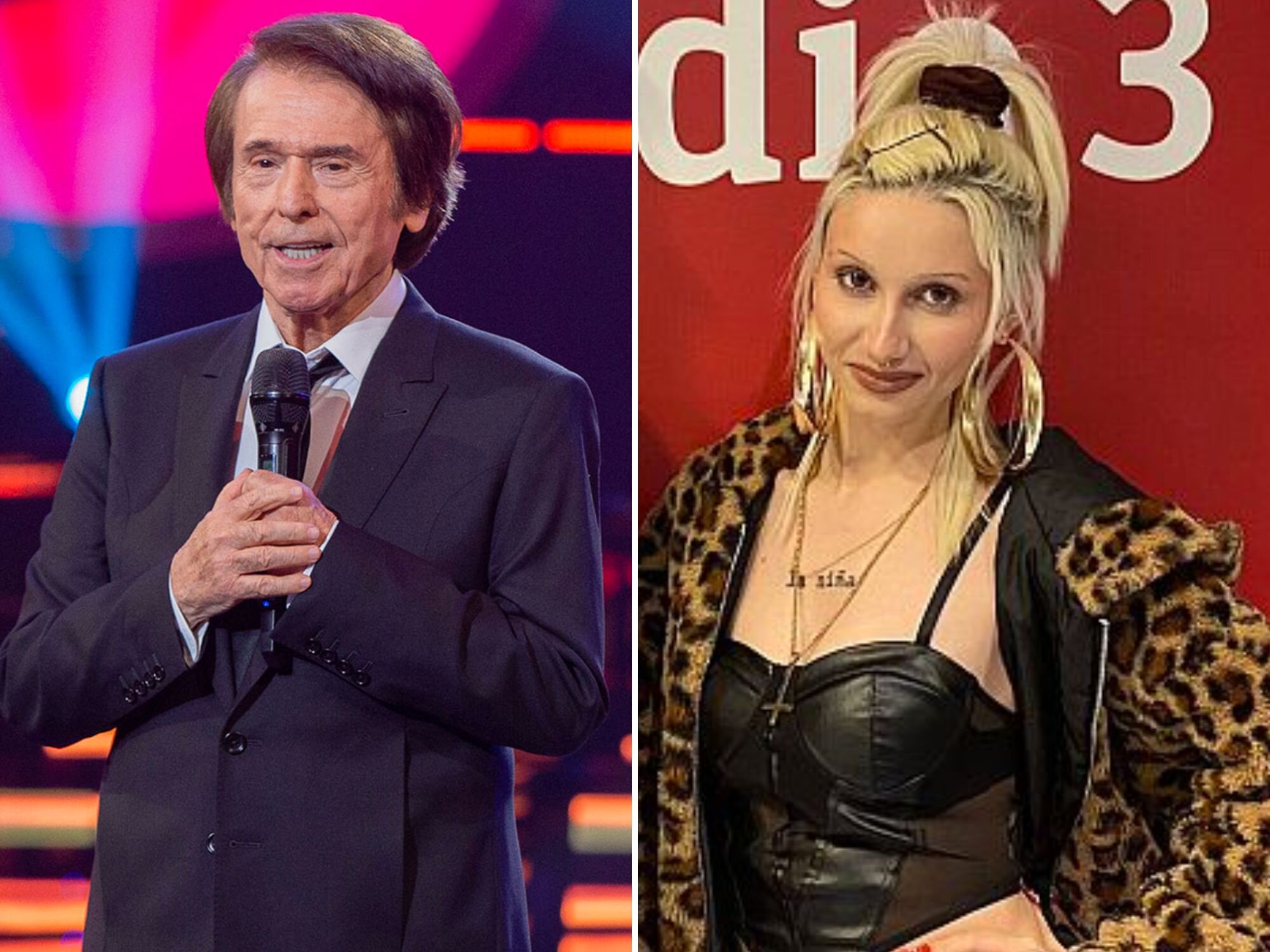 Raphael y Métrika, una de las parejas que aparecen en la encuesta de RTVE