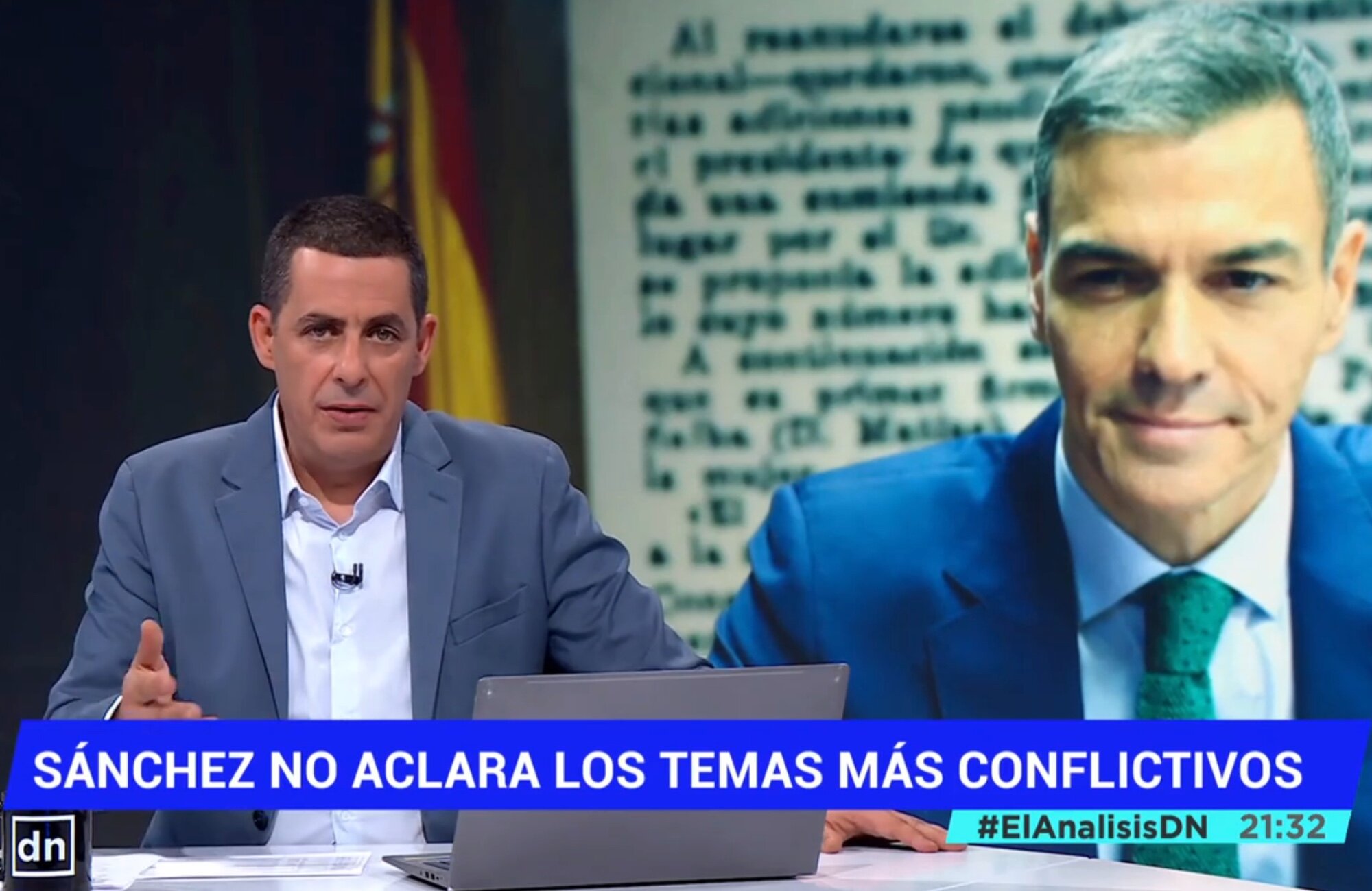 Antonio Naranjo presenta 'El análisis: Diario de la noche' en Telemadrid