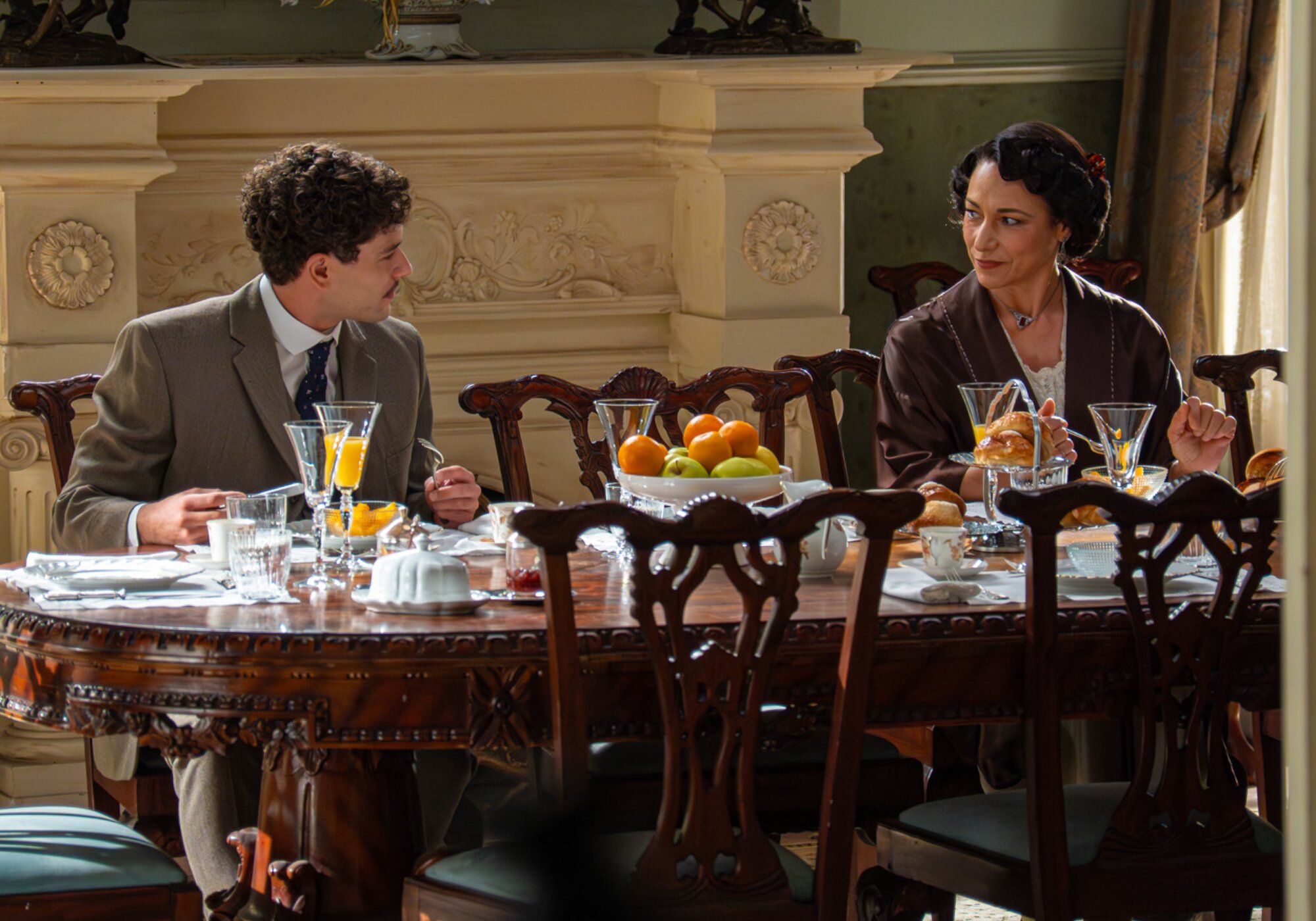 Beltrán charla con Leocadia en 'La promesa'