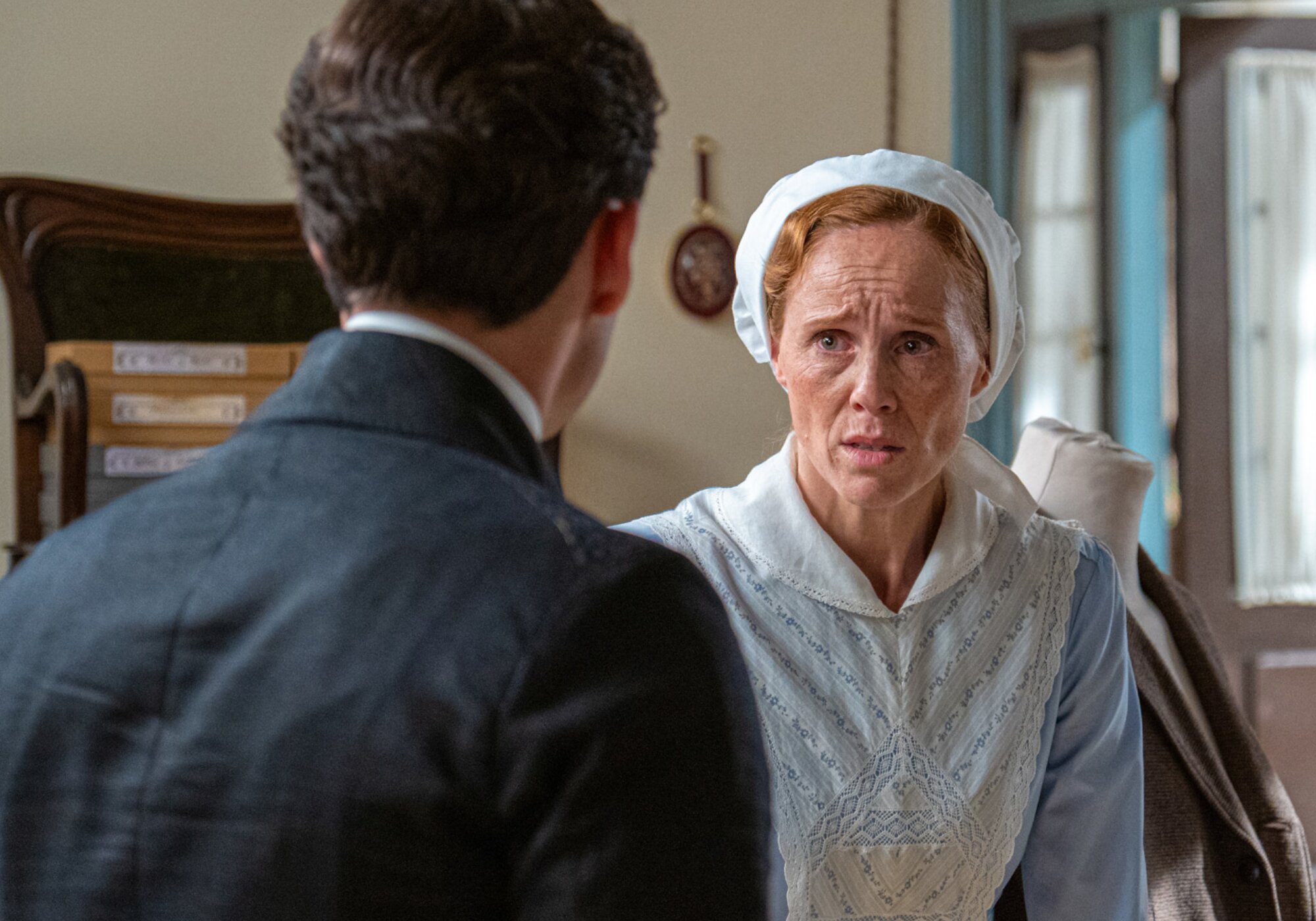 Pía le hace una petición a Curro en 'La promesa'