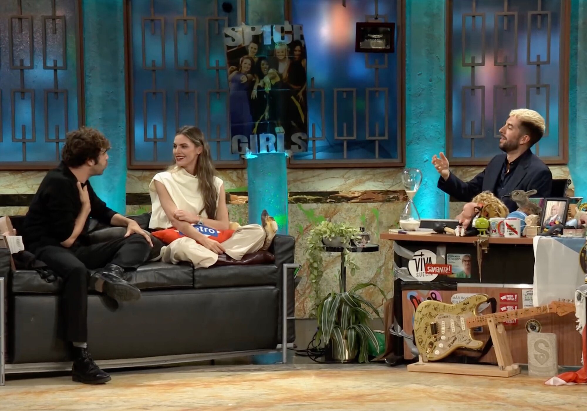 David Verdaguer, Amaia Salamanca y David Broncano en &#39;La revuelta&#39;