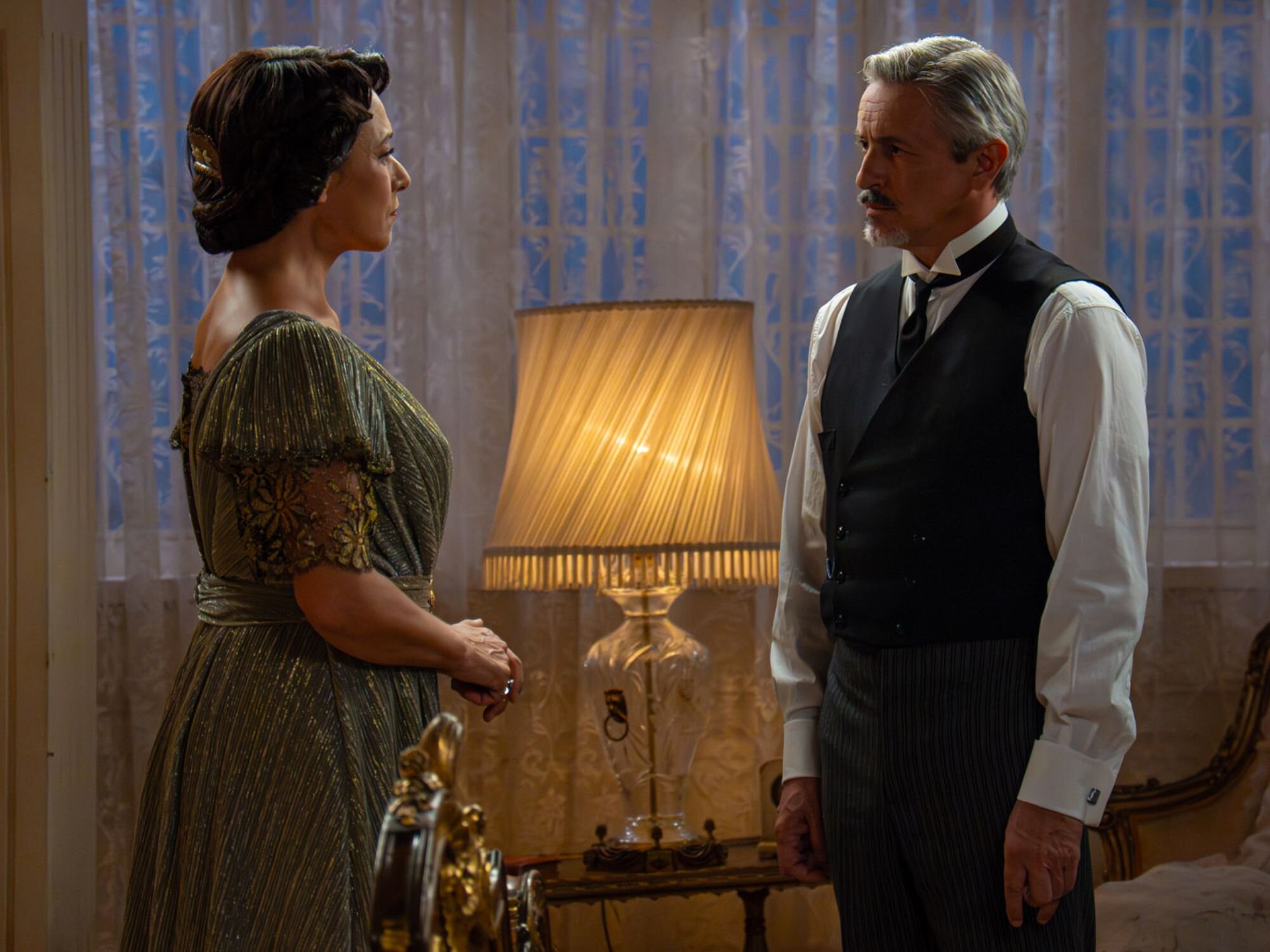 Leocadia hablando con Cristóbal en el episodio 711 de 'La promesa'