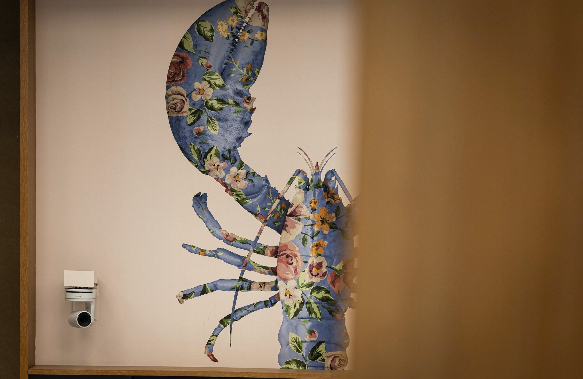 Mural de uno de los dormitorios de 'Gran hermano 20'