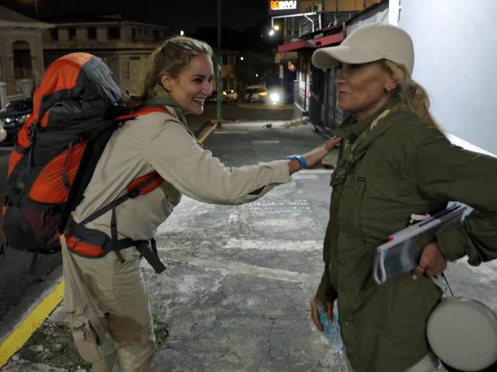 Alba Carrillo y Cristina Cifuentes durante su viaje en 'Hasta el fin del mundo'