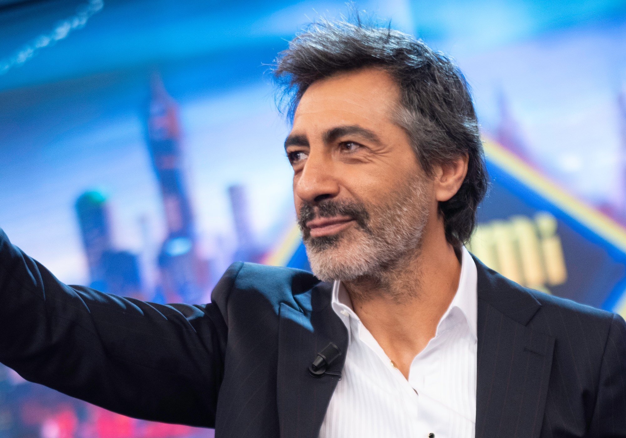 Juan del Val, en su entrada al plató de 'El hormiguero'