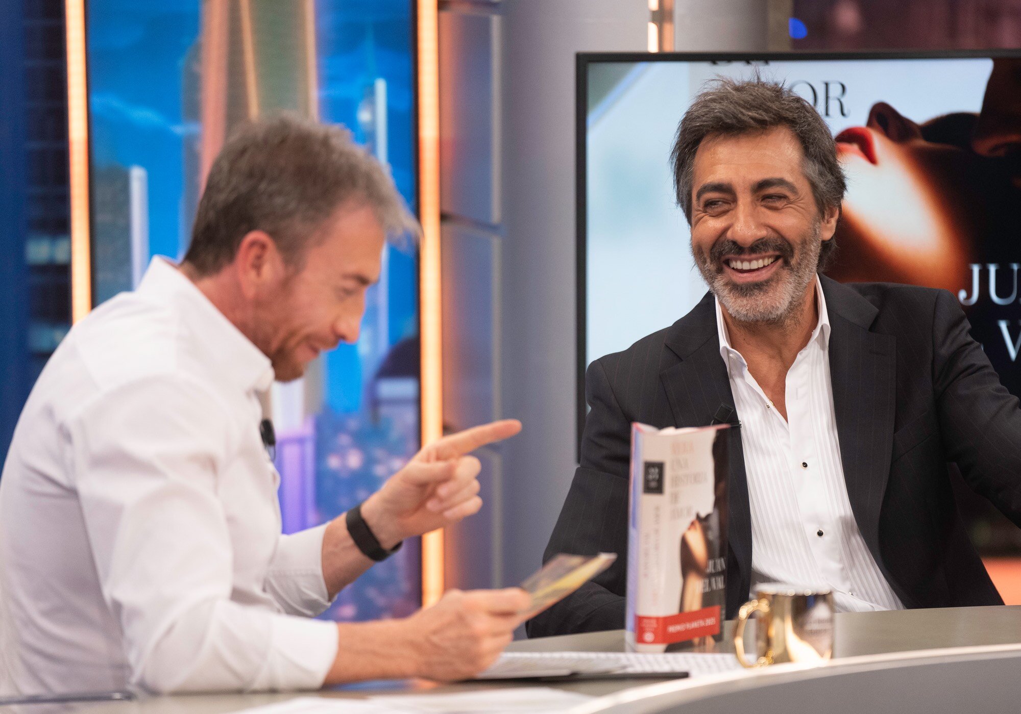 Pablo Motos y Juan del Val, en 'El hormiguero'