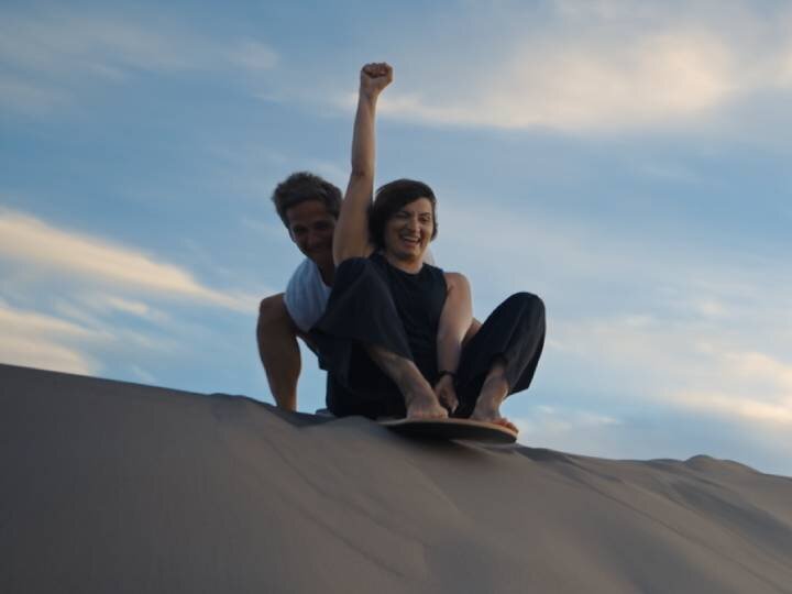 Gotzon Mantuliz y Silvia Abril en 'Cazadores de imágenes'