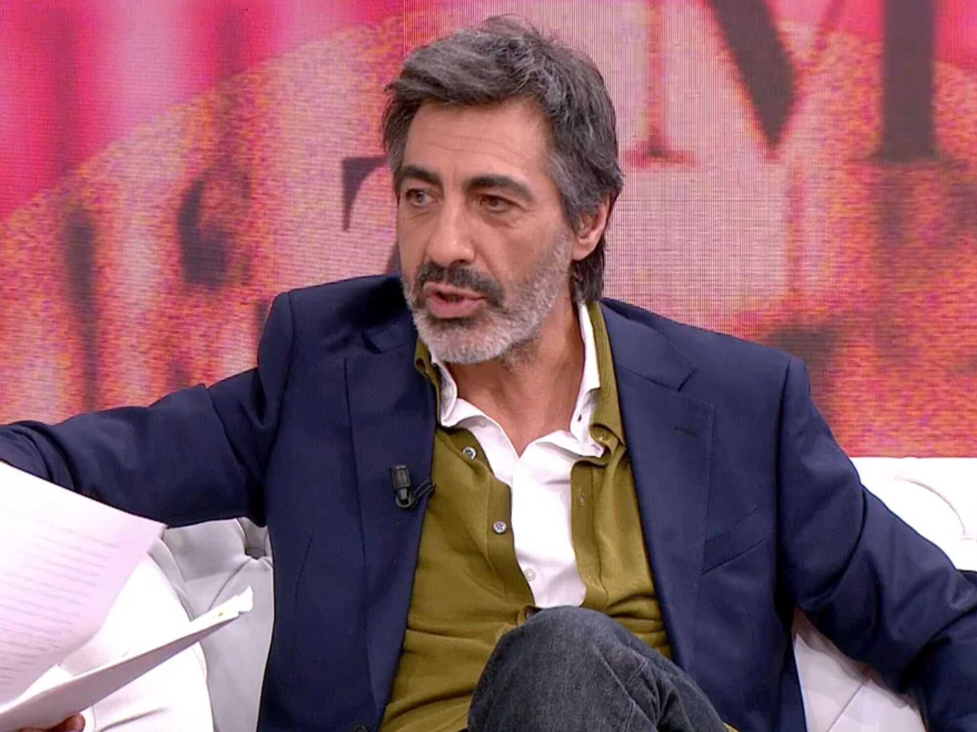 Juan del Val durante su entrevista en 'Y ahora, Sonsoles'